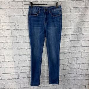 Rue 21 women 2 short cotton blend high rise jegging blue